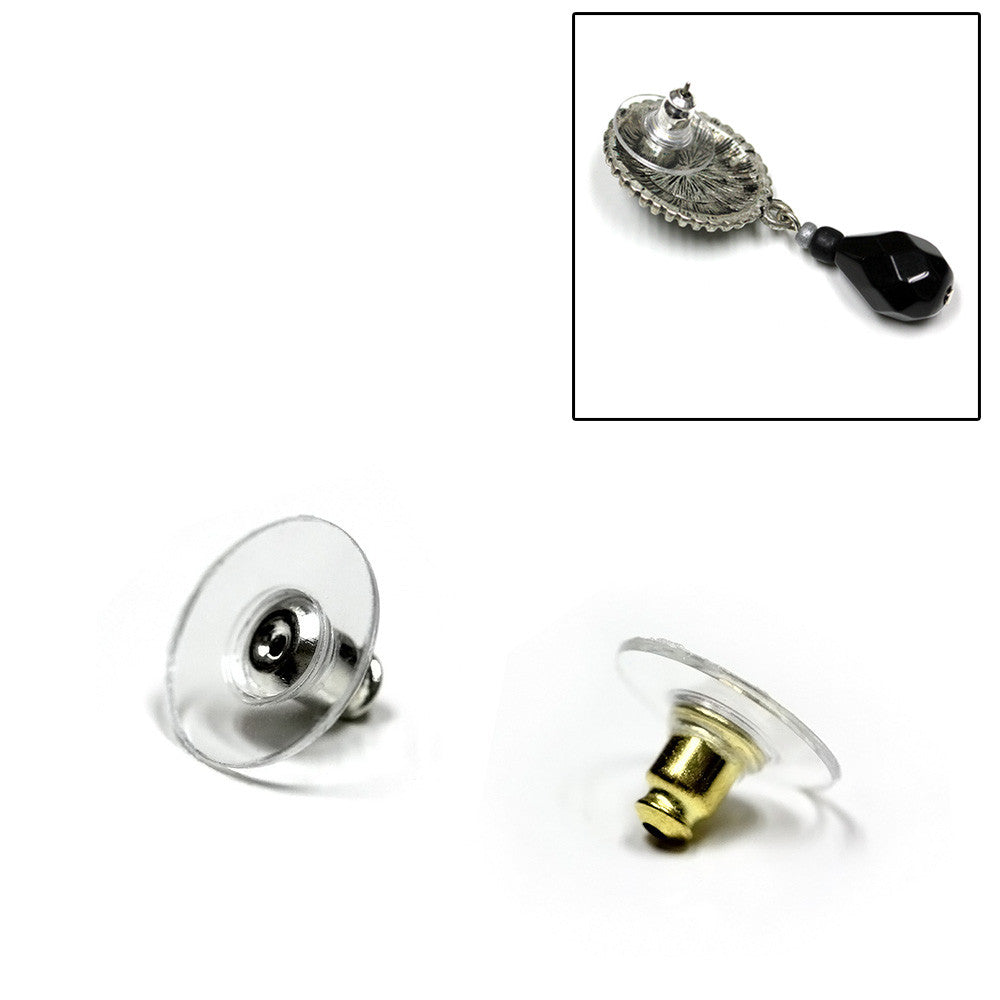 Tinted and Plastic Stopper Earring Backs – JUNELILYBEAUTY