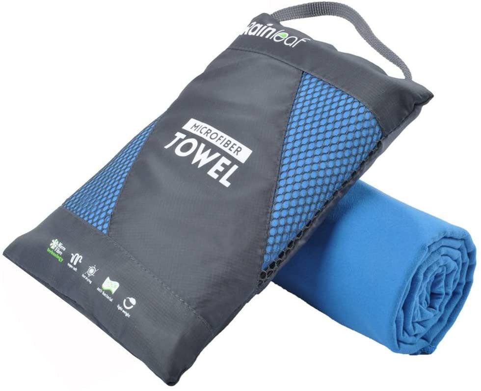 JUNELILY Anti-Bacterial Microfiber Towel for Sport, Travel, RV living, Training