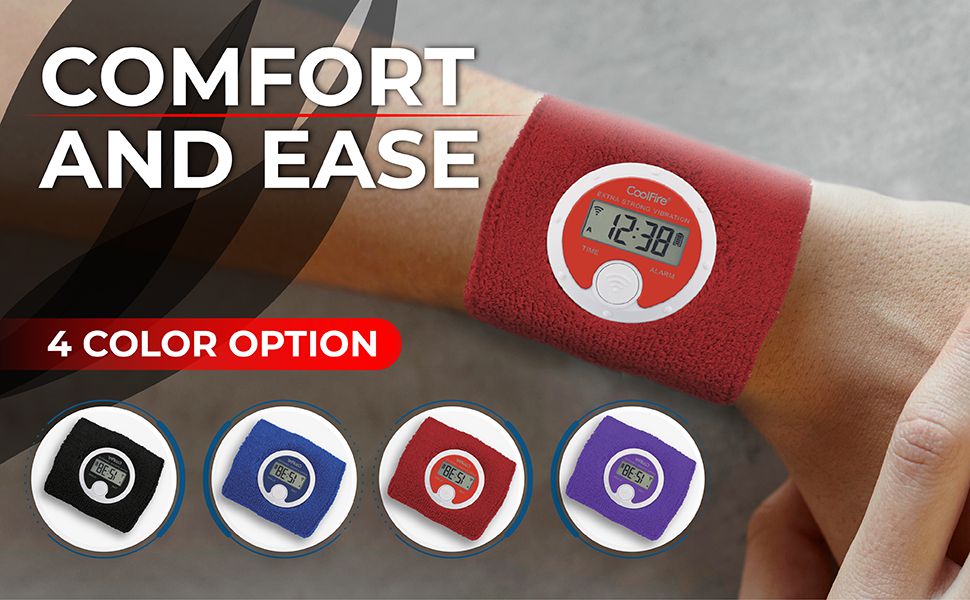 Wristband Extra Strong Vibrating Alarm Clock Sweatband, Silent Wake Yo JUNELILYBEAUTY Wristband Extra Strong Vibrating Alarm Clock Sweatband, Silent Wake Yo JUNELILYBEAUTY