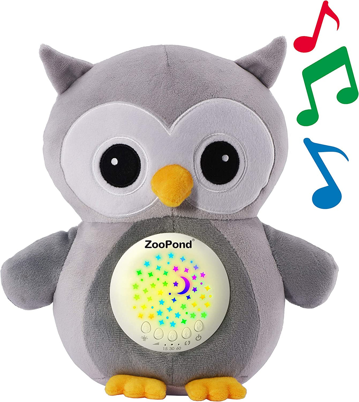 ZooPond - Baby Soother, Baby Night Light and Sound Machine, Crib Toys with Music and Lights, Crib Soother, Crib Light, Infant Sleep Aid