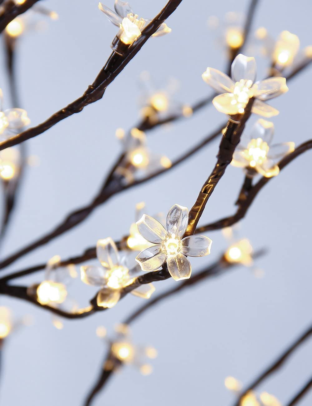 Rainleaf 6FT 208L LED Cherry Blossom Tree, Warm White