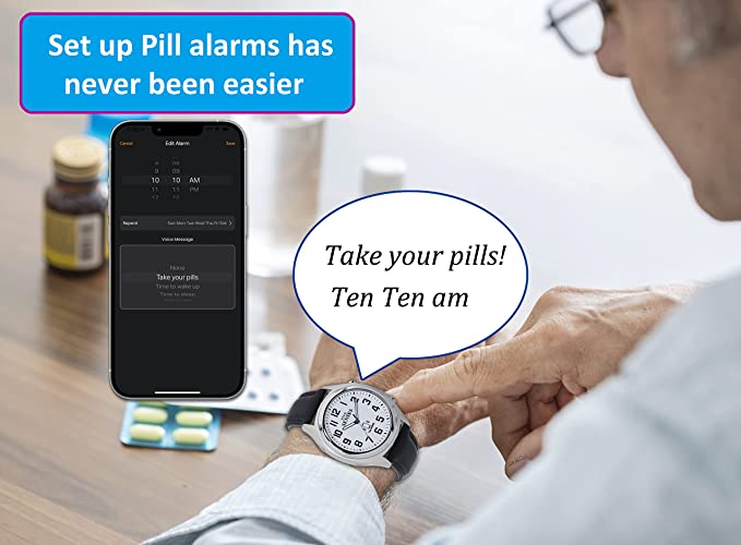 FIVE SENSES Bluetooth Atomic Talking Watch for Visually Impaired A JUNELILYBEAUTY