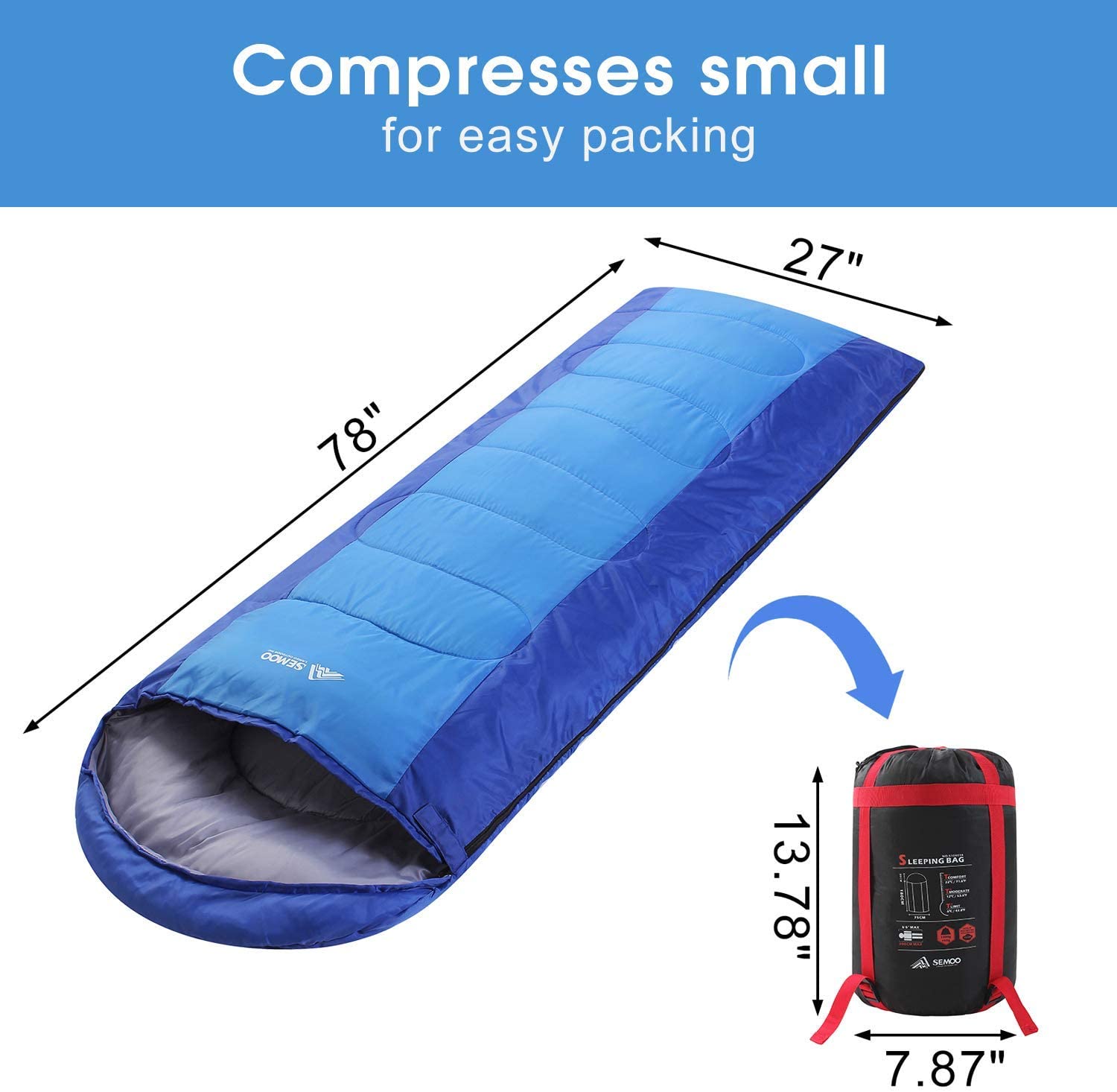 Semoo sleeping bag hotsell