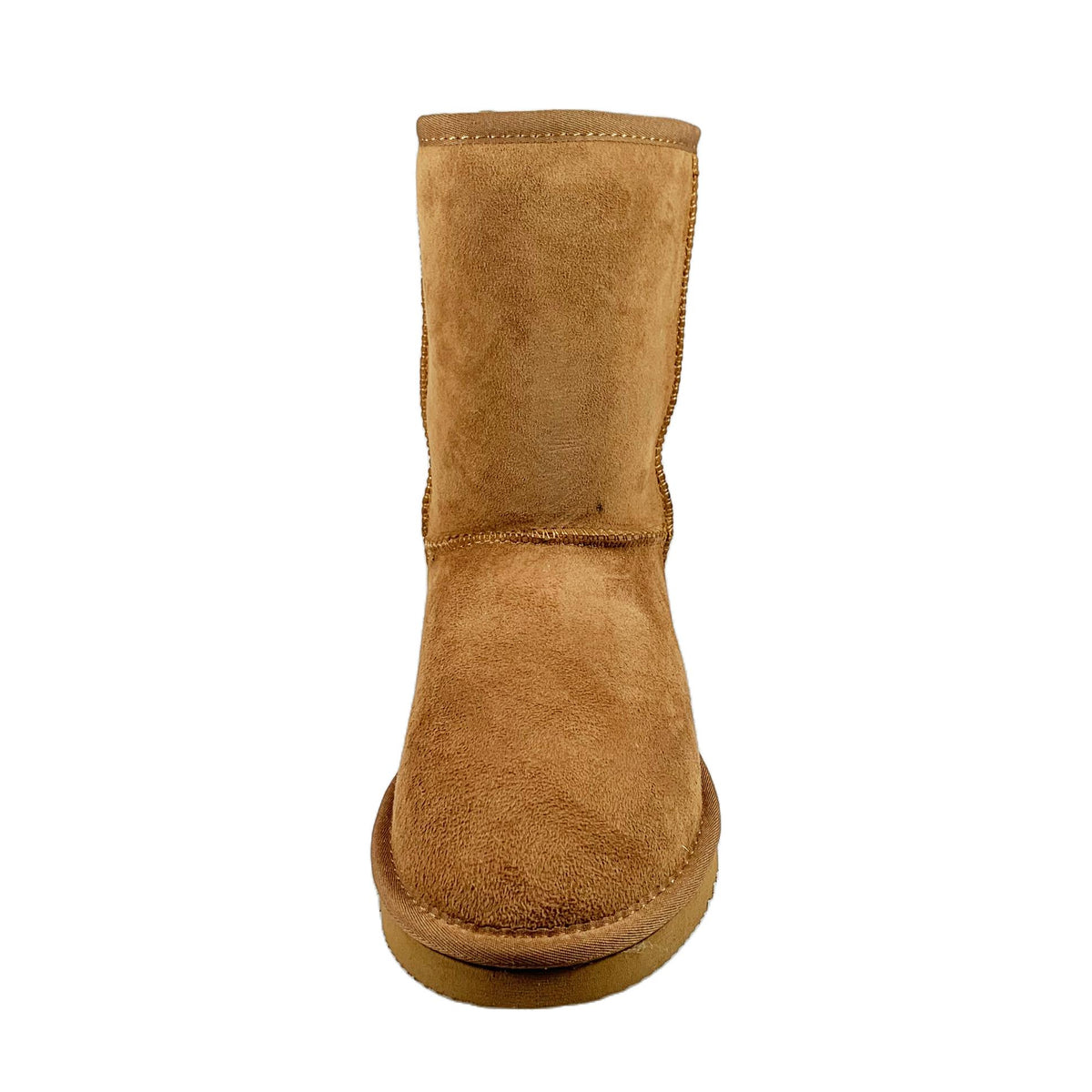 UOO Winter Boots with Fur Lining, Camel, Size US 7 Wide