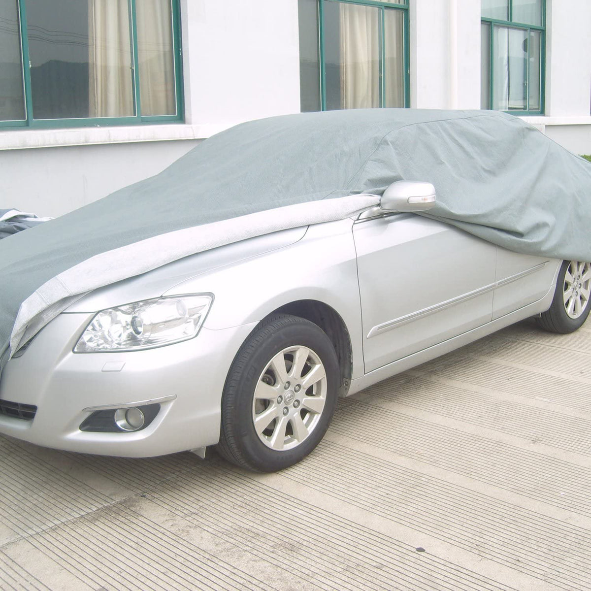 Universal Car Cover Protects Against Weather Damage, Fits Sedan Type Cars