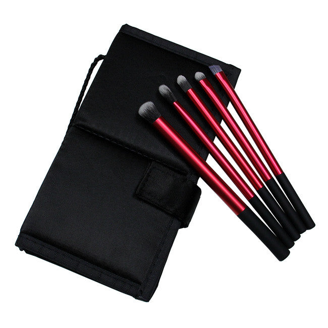 Professional Hypoallergenic Cosmetic Makeup Brush Kit  (5-Piece Set)