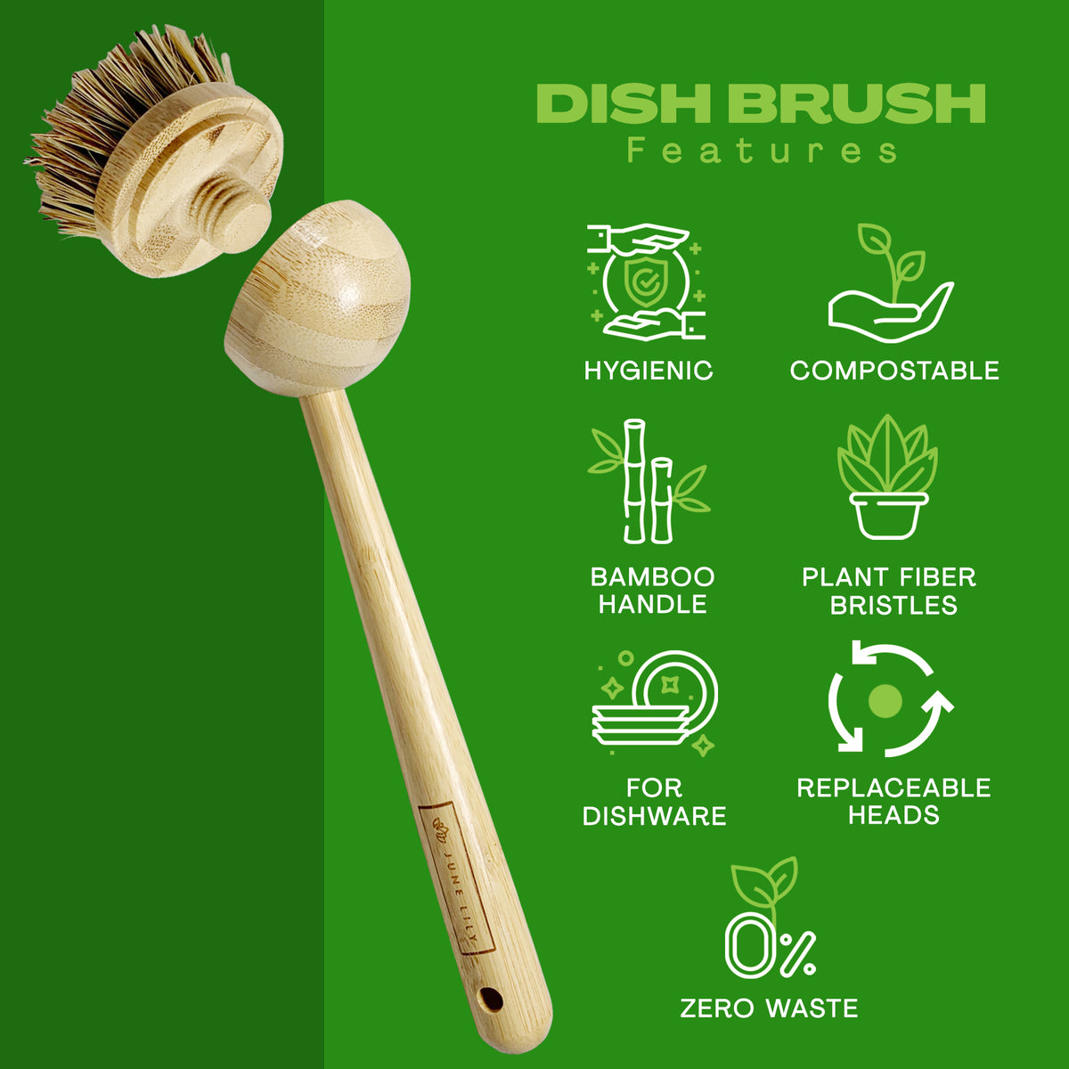Root Brush/ Dish Scrubber – Honest Sea Shop