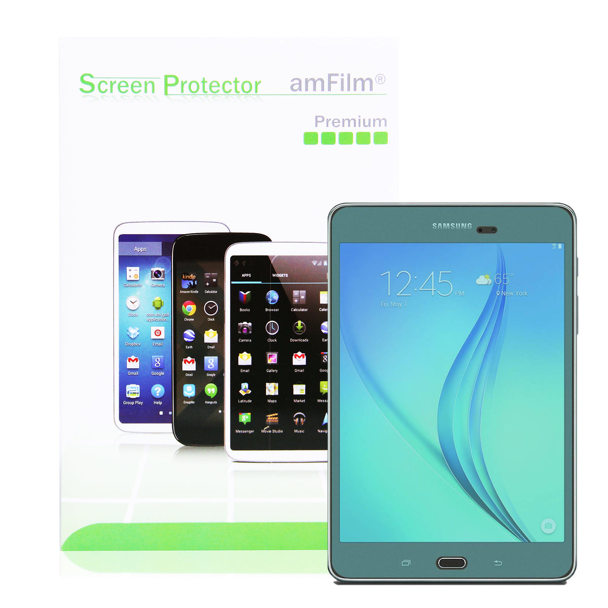 Premium HD Clear Screen Protector for Samsung Galaxy Tab A 8.0 (2-Pack)