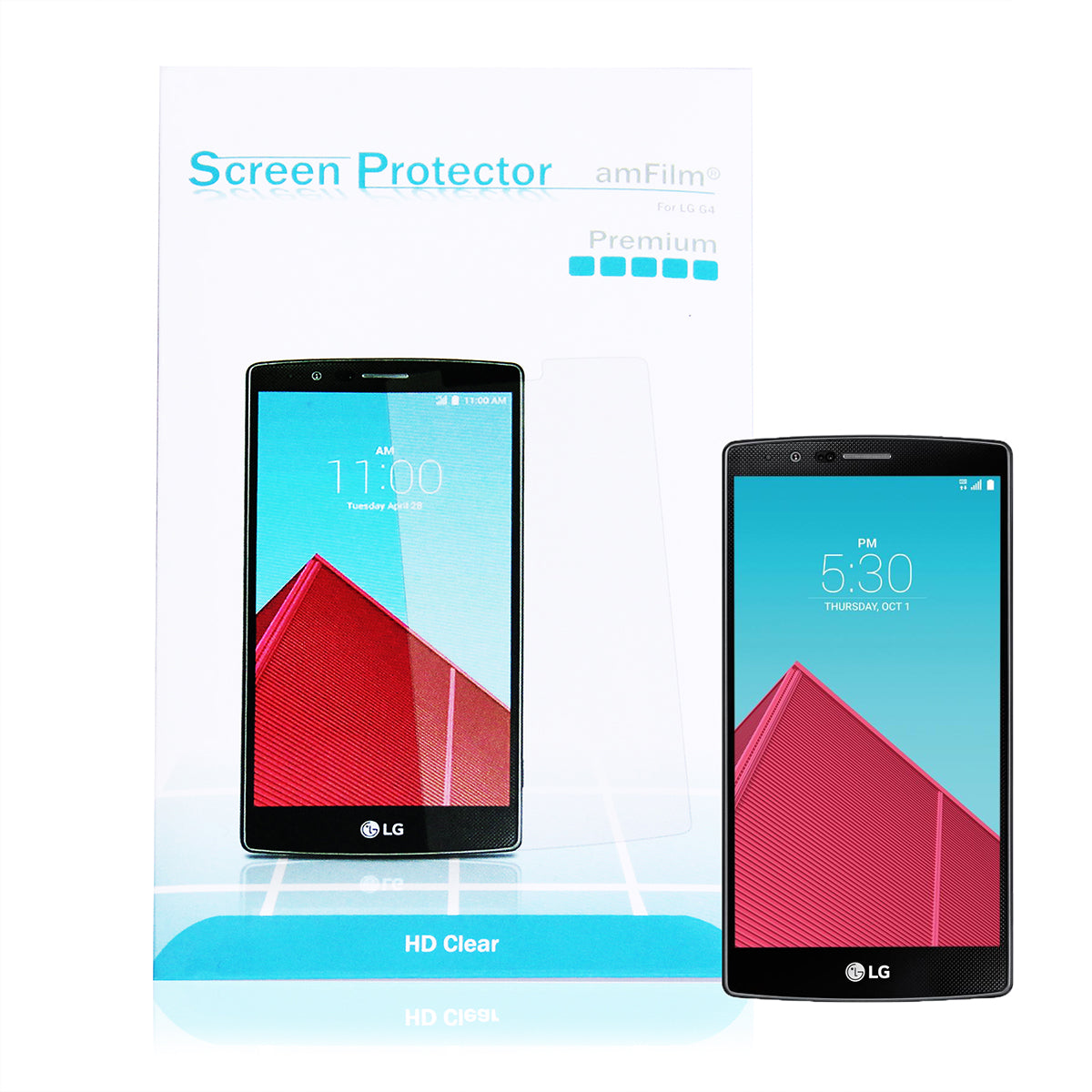 Premium HD Clear  Screen Protector for LG G4 (3-Pack)