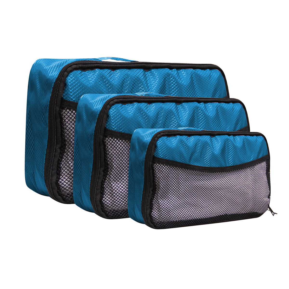 Travel Packing Cube Mesh Bag For Luggage PACK OF S/M/L,