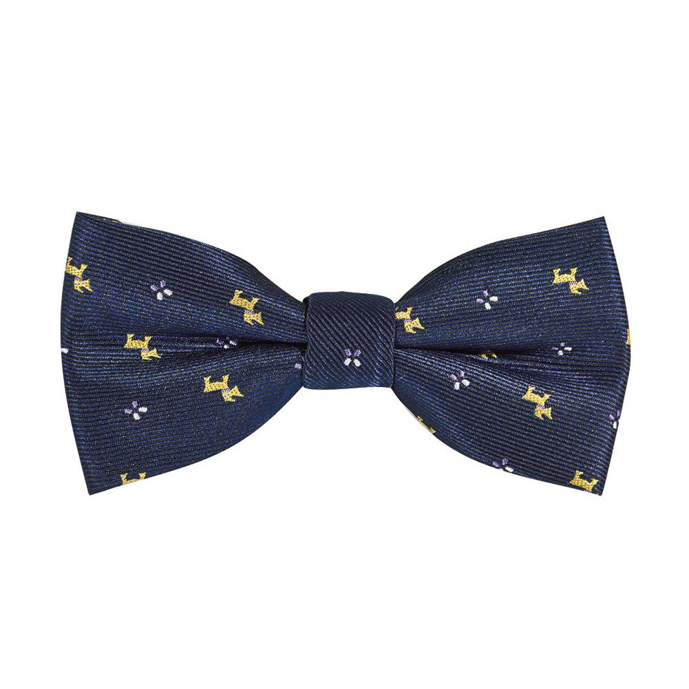 OUMUS 5-Pk Elegant Adjustable Pre-tied Bow Tie for Boys Toddler Small Child Kid