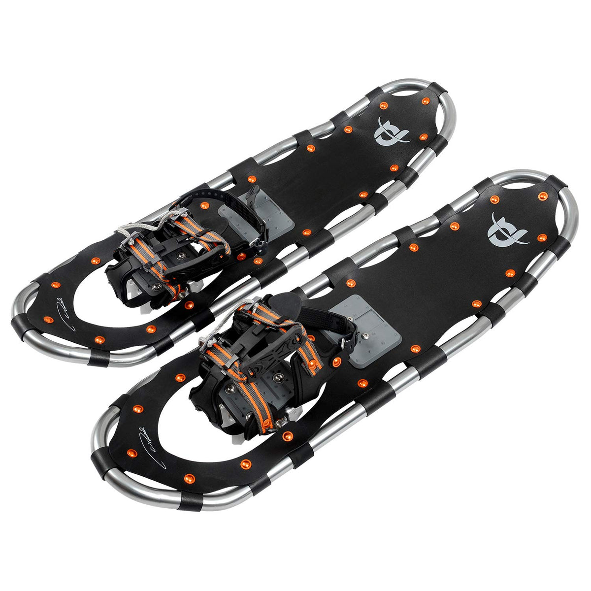 Pansel 25" Lightweight Aluminum Snowshoes for Men, Women, Youth + Tote