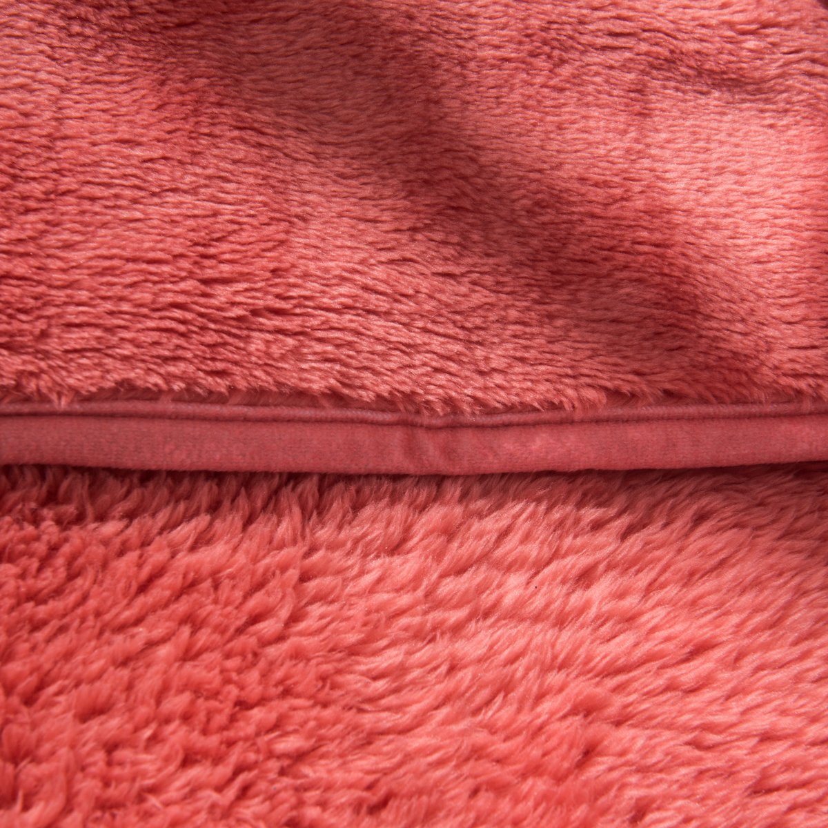 Hyseas Heavy and Thick Blanket, Extra Soft and Plush Bed Blanket (Coral, Queen, 90 x 90 in)