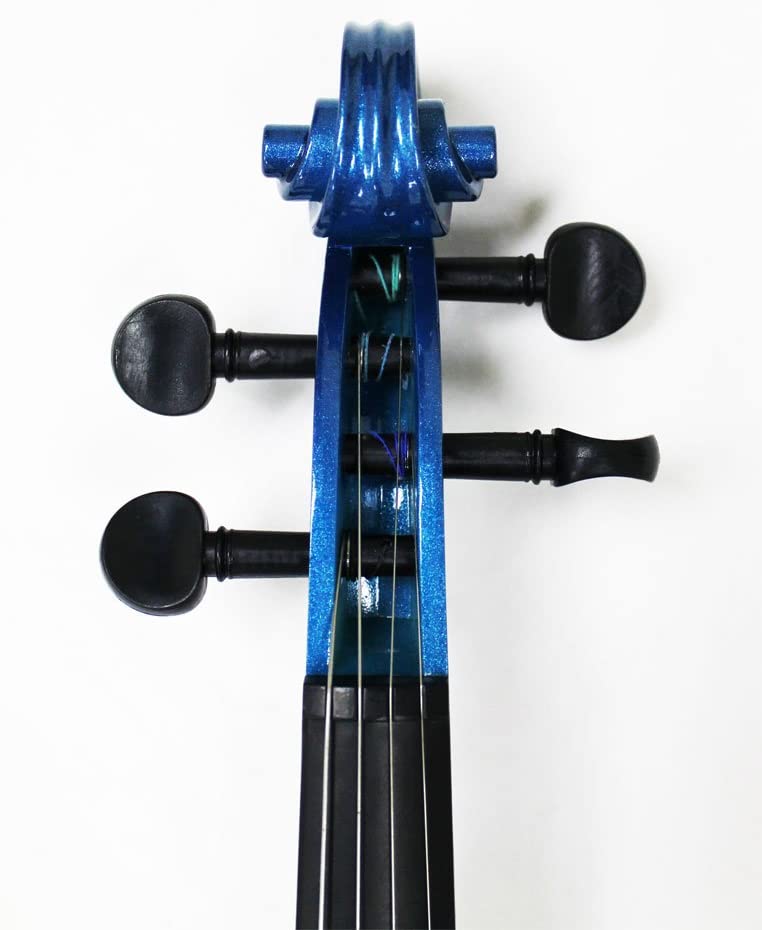 Electric/Silent Violin Full Size 4/4 Starter Kit (Multi-Color)