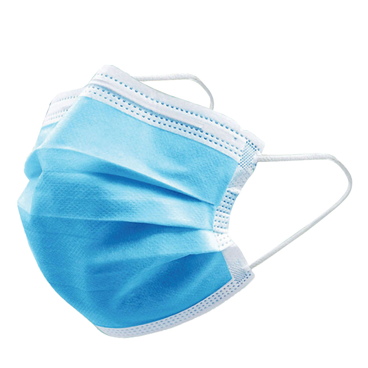 Disposable Face Mask - Non Woven Non Latex Breathable - 50 Pack