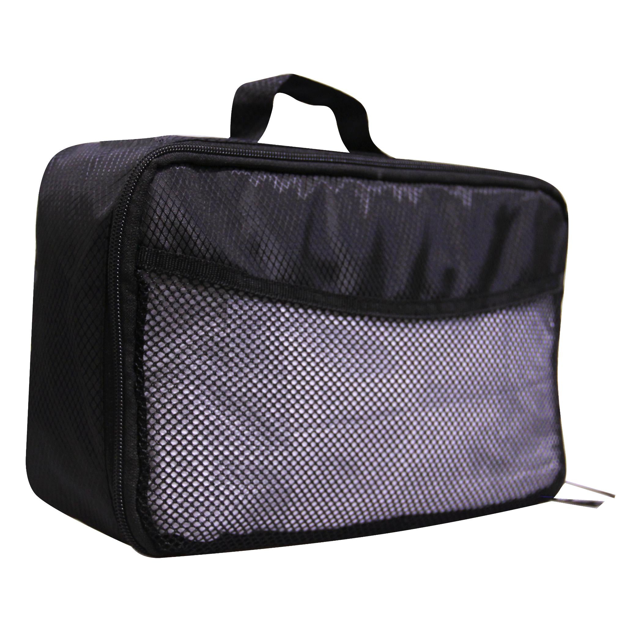 Mesh Packing Cube with Zippered Compression- Size Medium – Lieber's Luggage